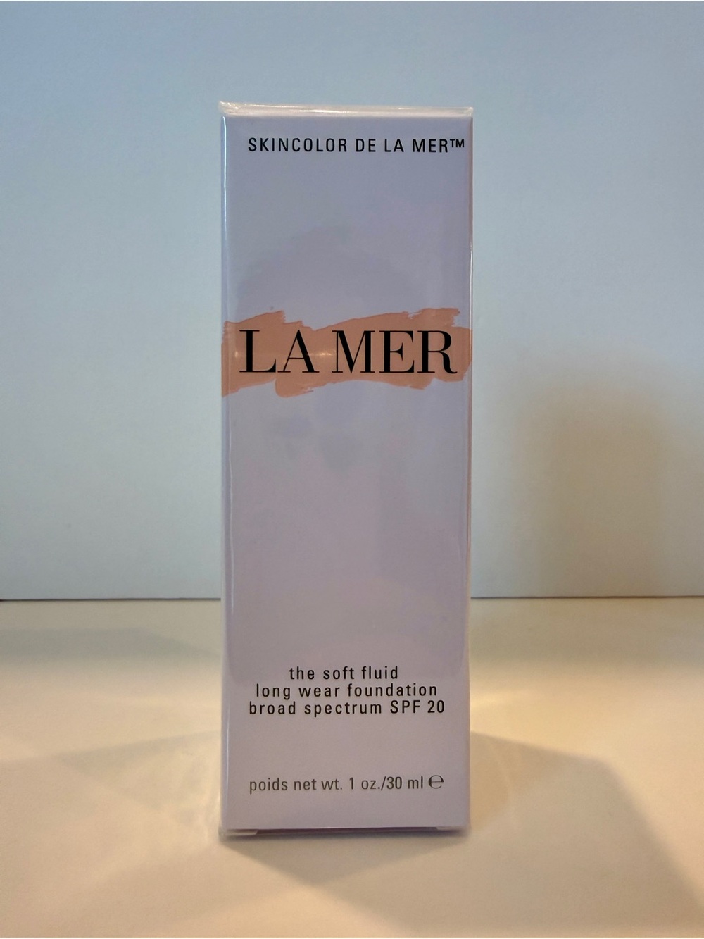 LA MER The Soft Fluid Long Wear Foundation SPF20 (330 Tan) 1oz/30ml NIB & SEALED